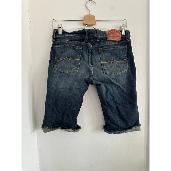 Lucky Brand Women's Denim Cutoff Zoe Bermuda Shorts | Size 6 - Picture 5 of 6